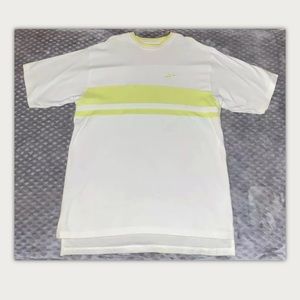 VTG 90’s Reebok White and Neon Men’s Golf Polo XL